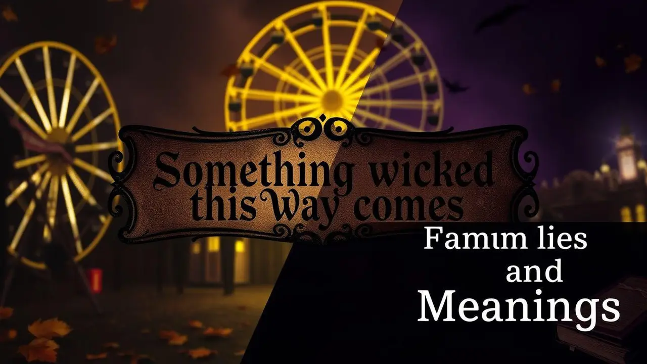 Wicked this way comes quote