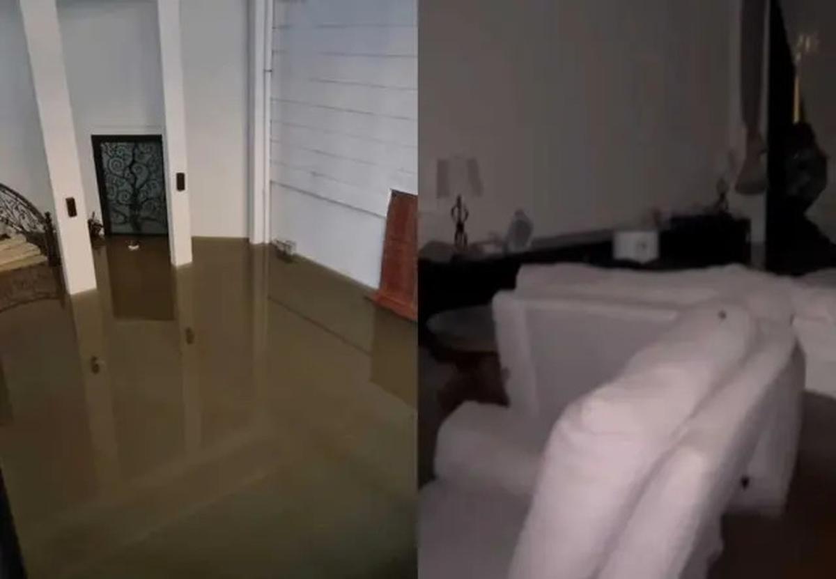 Rumah Mewah Tamara Geraldine Kebanjiran, Begini Kondisinya yang Porak-poranda