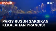 Fans Merusuh di Paris Pasca Prancis Dikalahkan Argentina di Final Piala Dunia