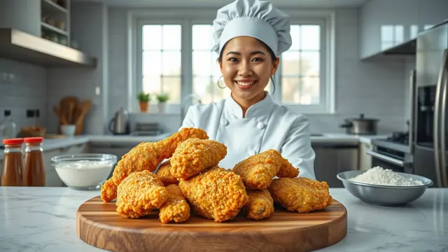 cara membuat kentaki ayam krispi