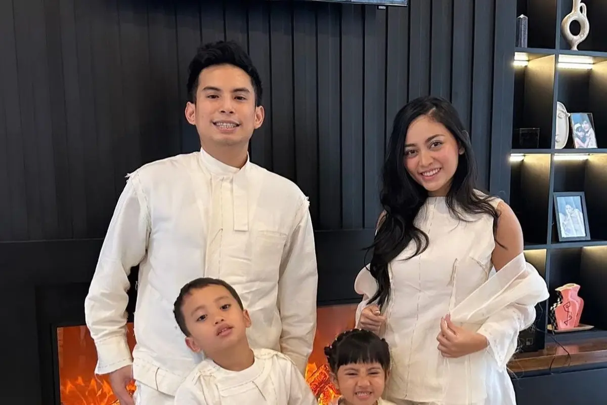 Rachel Vennya Merayakan Lebaran Idul Fitri Bareng Okin