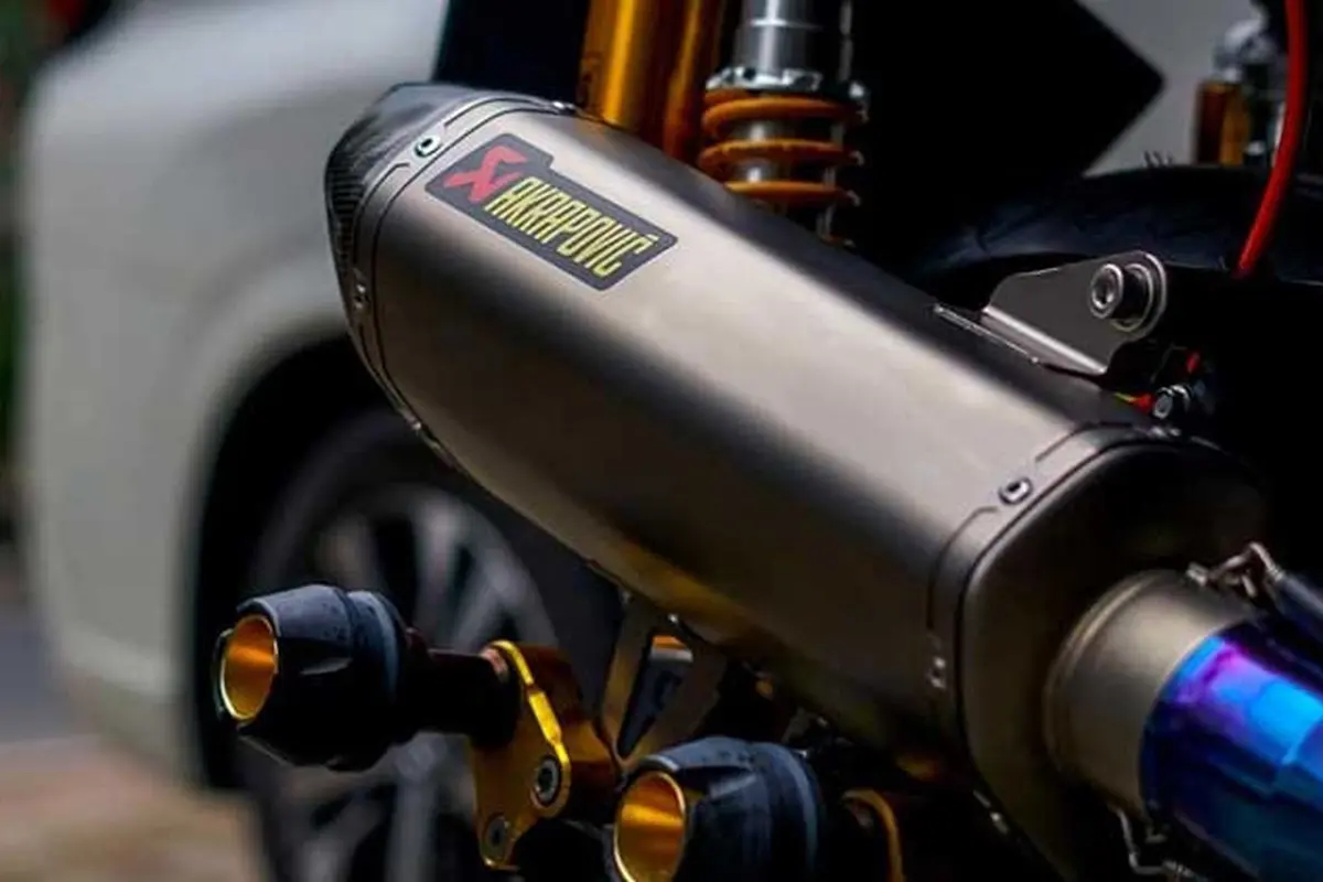 Penggunaan knalpot racing di motor matik harus menggunakan DB killer (Layz Motor)