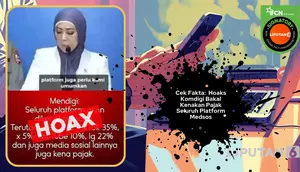 Cek Fakta: Hoaks Komdigi Bakal Kenakan Pajak Bagi Seluruh Platform Medsos