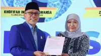 Khofifah mendapat rekomendasi PAN untuk maju Pilgub Jatim 2024. (Istimewa)