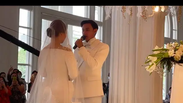 Immanuel Caesar Hito Menikah dan Felicya Angelista keduanya resmi telah menjadi suami istri.