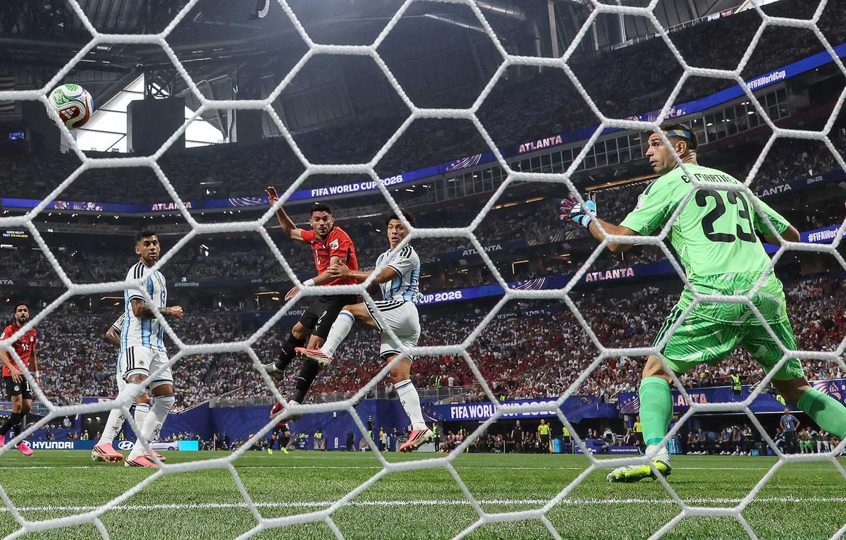 FOTO: Ketinggalan Dua Gol,  Argentina Cetak Remontada Dramatis