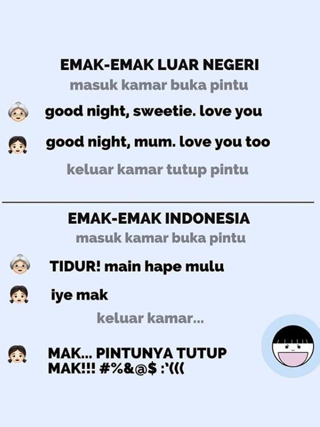 Beda Emak-Emak Lokal vs Emak Luar Negeri ala Warganet, Siap-Siap Ketawa Geli