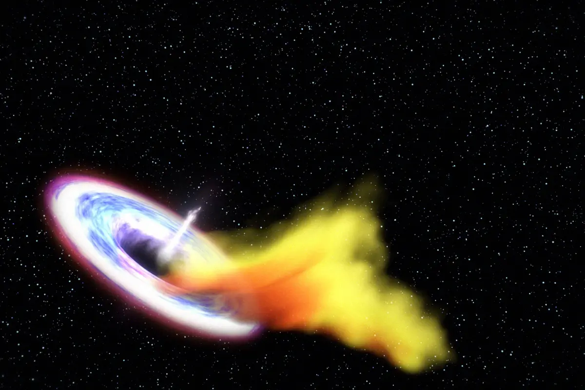 Menakjubkan, NASA Tangkap Penampakan Black Hole `Menelan` Bintang