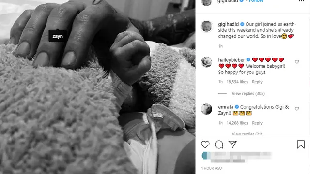 Melahirkan Anak Perempuan, Ini 6 Potret Perjalanan Kehamilan Gigi Hadid
