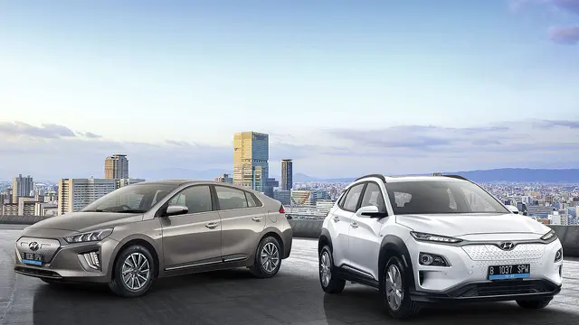 IONIQ Electric dan KONA Electric, Mobil Listrik Futuristik dengan Energi Murni Pertama