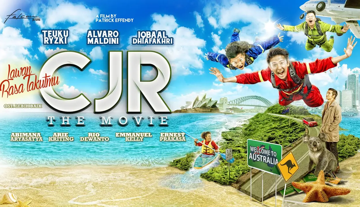 Pada tahun 2015, Iqbaal bermain dalam film CJR The Movie. Film ini menceritakan tentang perjuangan CJR setelah salah satu personelnya mengundurkan diri. (Foto: falcon.co.id)