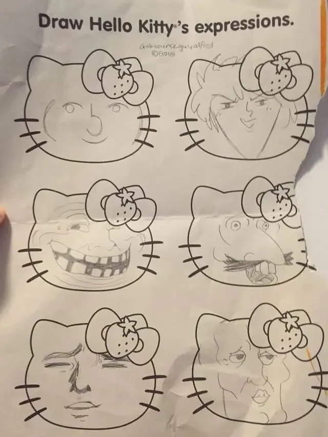 5 Potret Hasil Gambar Orang Ini Nyeleneh Ini Bikin Orang Kaget