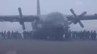 3 Pesawat Hercules Nekat Mendarat di Tengah Kabut Asap Jambi