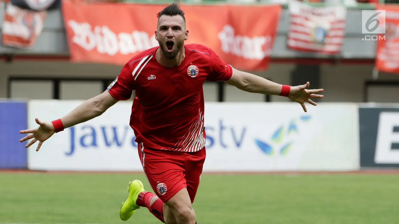 Marko Simic 5 Gol, Persija Bantai Kepri Jaya 8-2