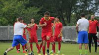 Timnas Kyrgyzstan jalani latihan di Aceh jelang  Aceh World Solidarity Cup 2017. (Bola.com/Eko Deni Syahputra)
