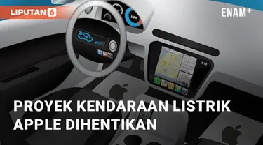 Apple hentikan pengembangan kendaraan listriknya, Project Titan. Apple mengumumkan penghentian proyek ini secara internal pada Selasa (27/2/2024)