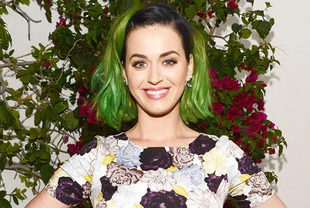 katy perry slime green