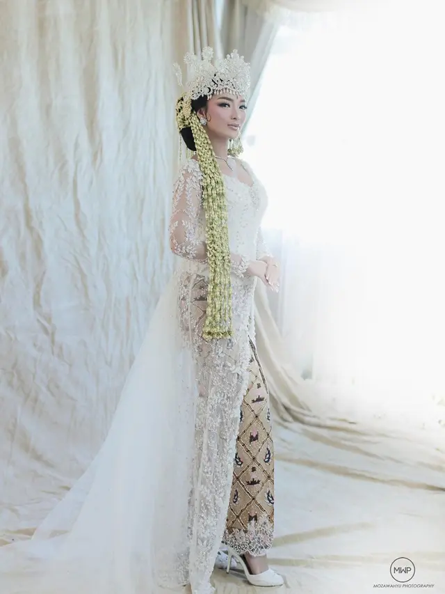 Potret akad nikah Zaskia Gotik dan Sirajuddin Mahmud