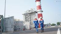 Presiden Prabowo Subianto meresmikan Pembangkit Listrik Tenaga Gas Uap atau PLTGU Jawa-1 yang terintegrasi FSRU milik Pertamina pada 20 Januari 2025. (Dok Pertamina)