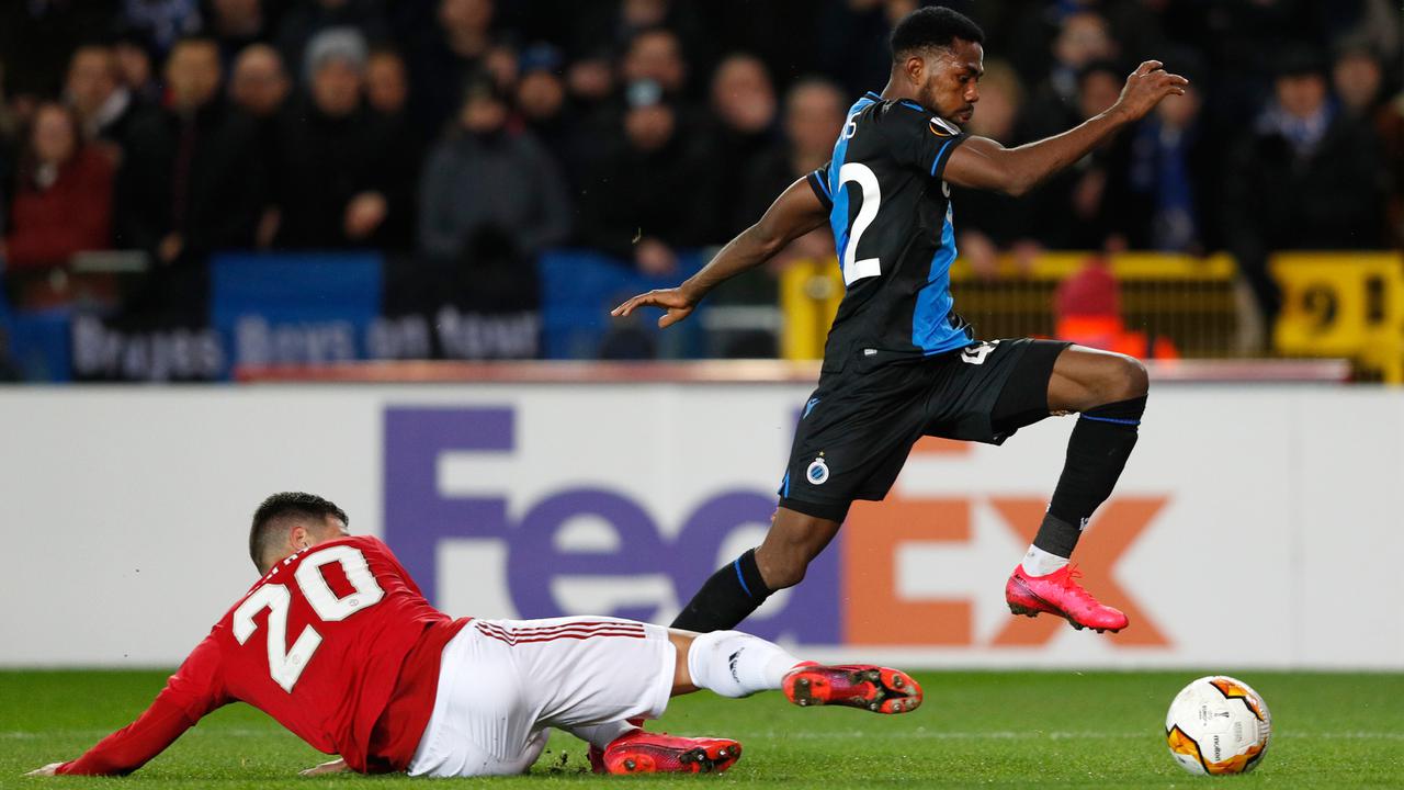 Club Brugge Vs Manchester United