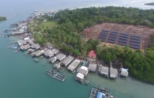 PLTS Koperasi Merah Putih di Pulau Sembur Segera Rampung