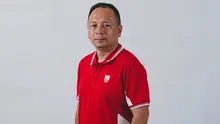 Ricky Nelson saat diresmikan sebagai pelatih Persis Solo. (Dok Persis Solo)