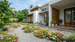 10 Tanaman Tahan Panas yang Cocok Dipadukan dengan Gravel Garden