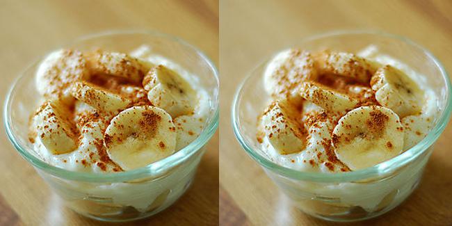 Pisang dan yogurt. Source dailymeal