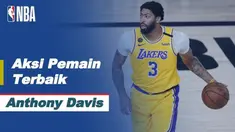 Berita video aksi-aksi terbaik dari bintang LA Lakers, Anthony Davis, yang terjadi di NBA hari ini, Sabtu (2/1/2021) WIB.