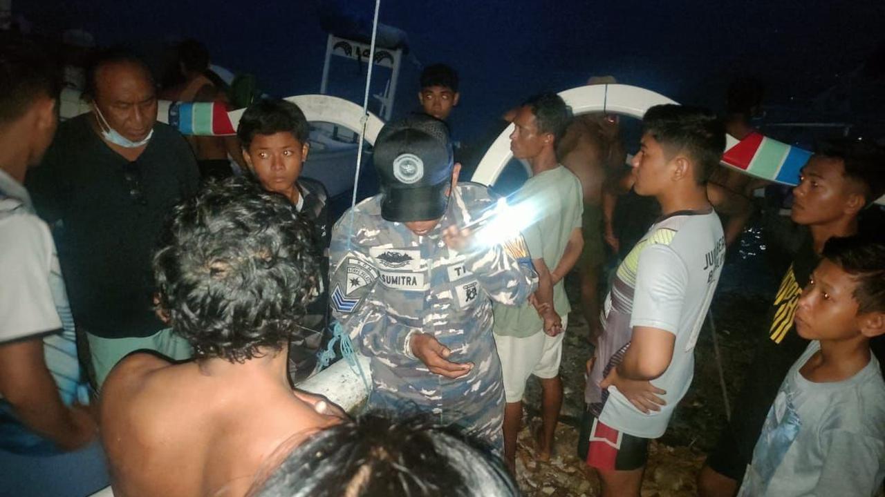 Kronologi TNI AL dan Tim SAR Selamatkan Nelayan Nyaris Tenggelam di Nusa Penida