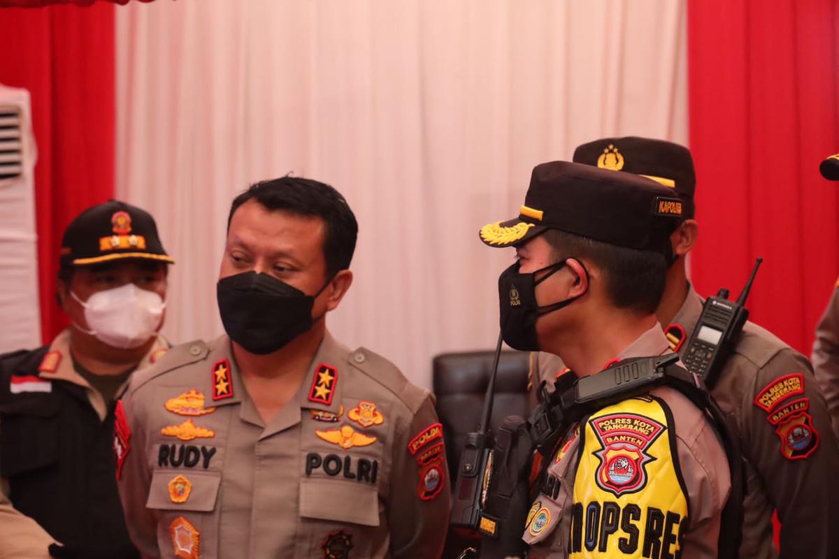 Kapolda Banten, Irjen Pol Rudy Heriyanto. (Kamis, 30/12/2021). (Dokumentasi Polda Banten).