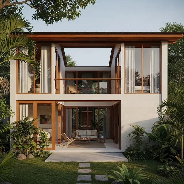 7 Desain Rumah 5x10 2 Kamar yang Adem, Hemat Biaya, dan Tetap Kekinian
