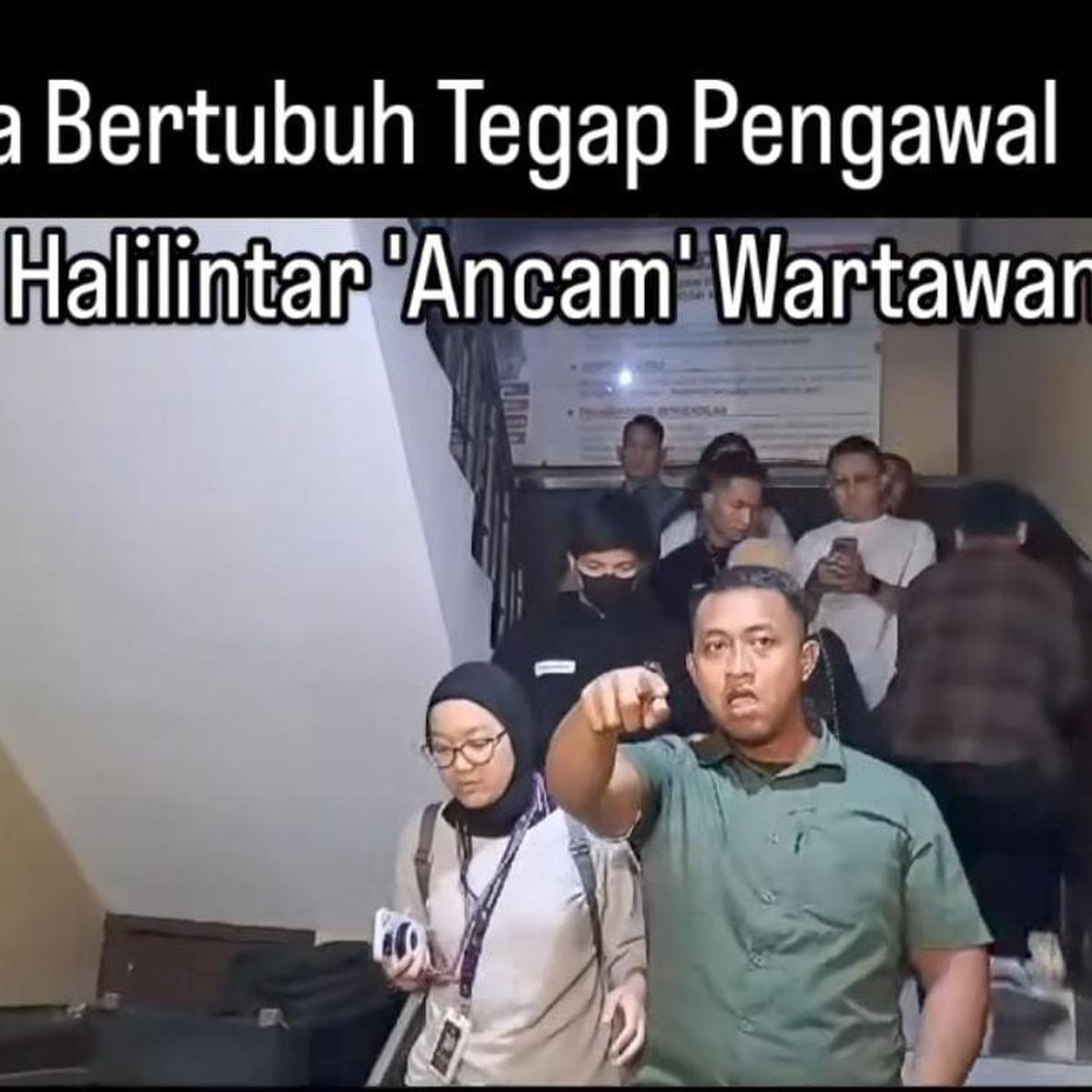 Bodyguard Atta Halilintar-Aurel Hermansyah Ancam Culik Wartawan di Polres Jaksel, Berbadan Tegap & Potongan Cepak