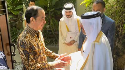 Jokowi Ungkap Isi Percakapan Saat Bertemu Duta Besar Qatar