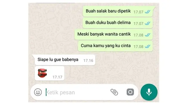 Percakapan Terlanjur Pantun Ini Bikin Ketawa Ngakak