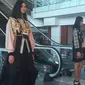 Danny Satriadi hadirkan Arkamaya dengan motif batik dalam kontruksi busana Jepang di Terminal 3 Fashion Show.