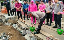 Polda Bengkulu Bangun Kembali Rumah Lansia Korban Kebakaran di Rejang Lebong