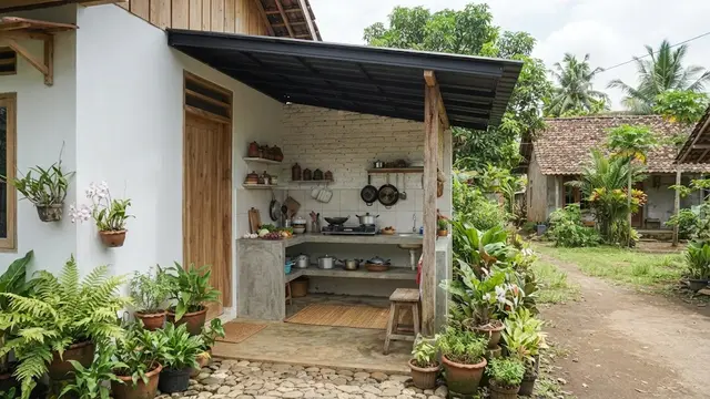 Inspirasi Rumah Kecil di Desa