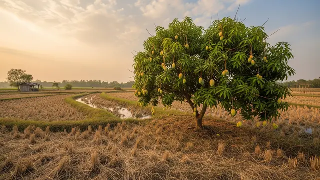 Mangga di Lahan Bekas Sawah