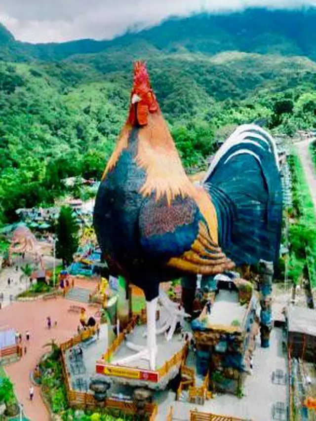 Bangunan ayam raksasa terbesar di dunia