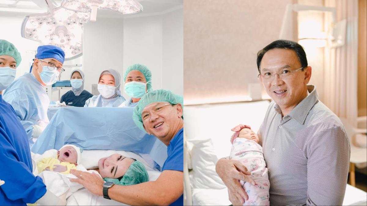 Potret Kelahiran Anak Ketiga Ahok dan Puput Nastiti, Nama Putrinya Penuh Filosofi