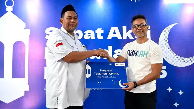 Jalankan Program Sobat Aksi Ramadan 2025, 40 Relawan Pertamina Hadir Bersihkan Masjid di Jakarta Barat