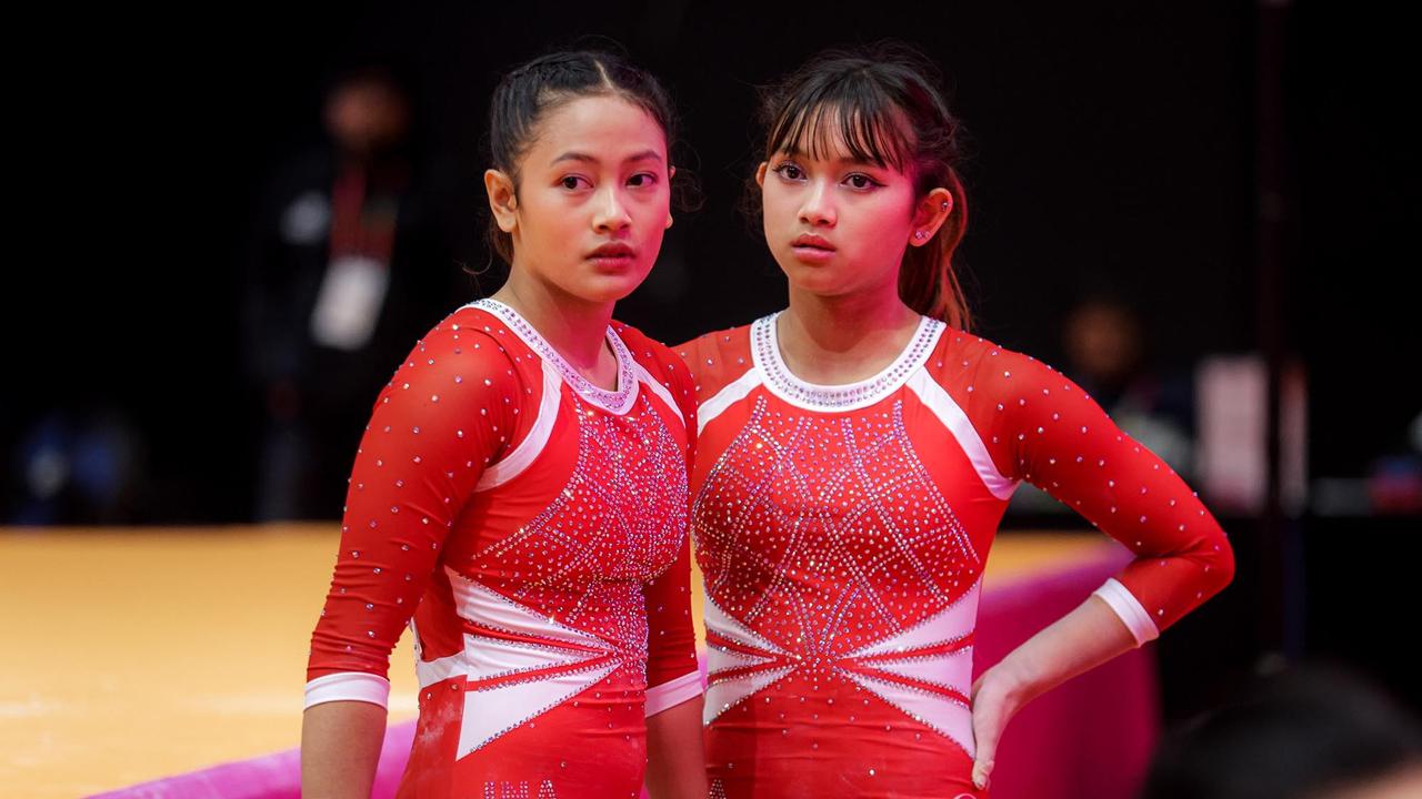 FOTO: Debut Apik Tim Gimnastik Putri Indonesia di Kejuaraan Dunia 2025, Tampil Maksimal di Hadapan Publik Sendiri