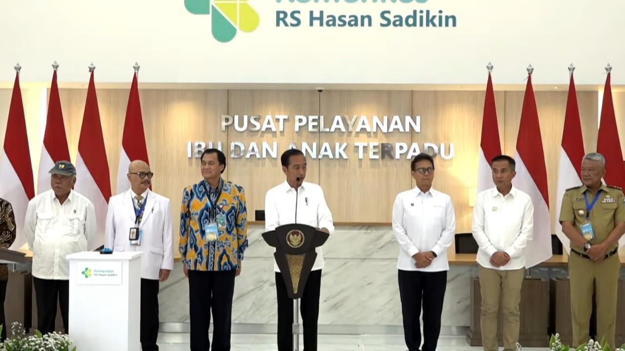 Jokowi Puji Gedung Pelayanan Kesehatan Ibu dan Anak RSHS Bandung: Serasa Hotel Bintang 5
