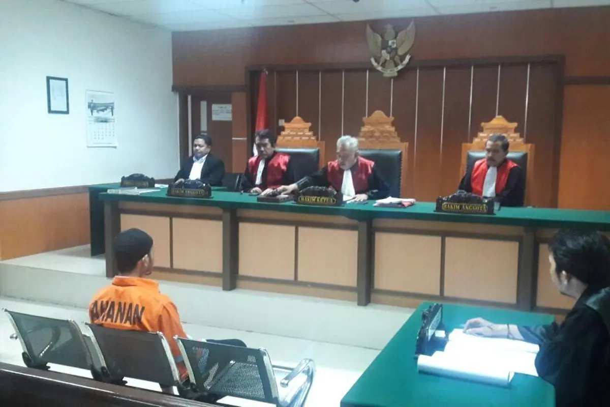 Terdakwa teror Thamrin.