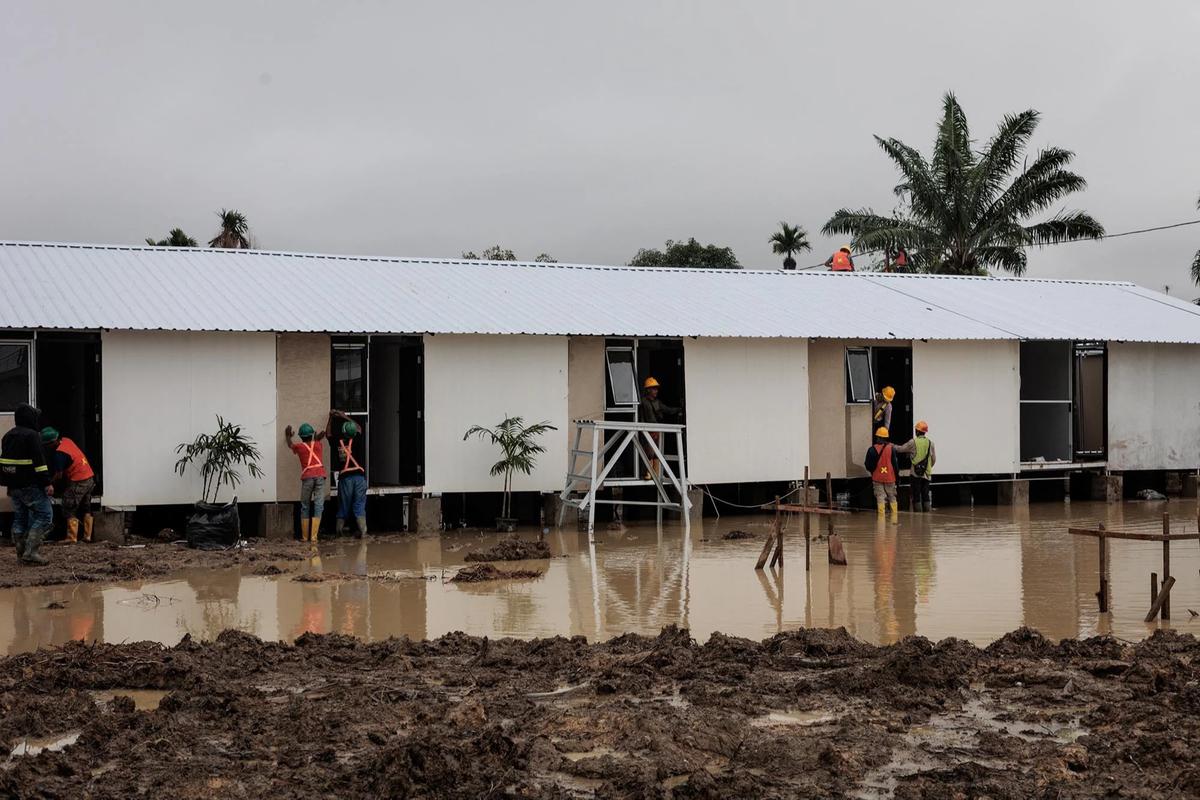 FOTO: Hunian Sementara Hadirkan Harapan Baru bagi Warga Terdampak Banjir  Bandang di Aceh Tamiang