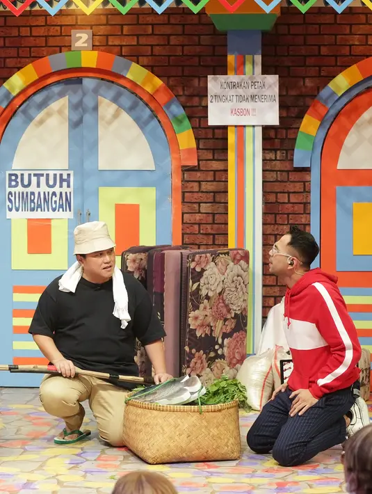 Raffi Ahmad dan Erick Thohir (Bambang E Ros/Fimela.com)