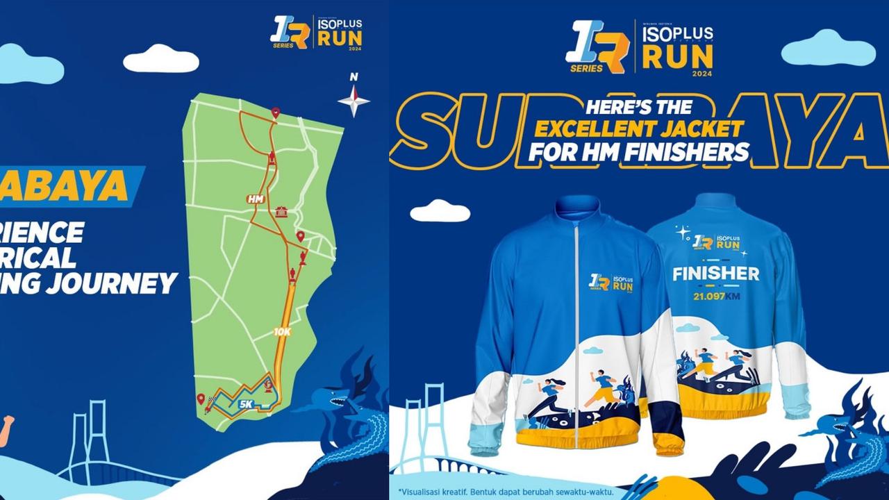 ISOPLUS RUN Hadir di Surabaya, Rute Menyusuri Landmark Bersejarah dan Ikonik Kota Pahlawan