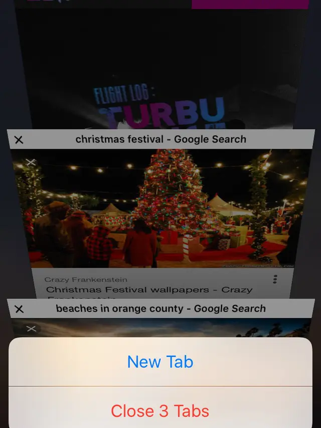 Browser Chrome di iPhone