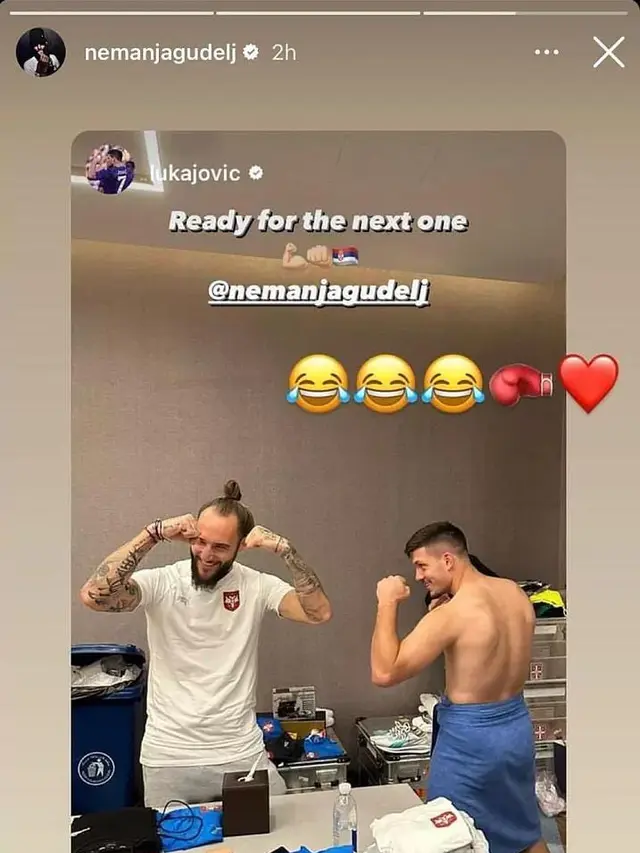 Foto: Nemanja Gudelj dan Luka Jovic